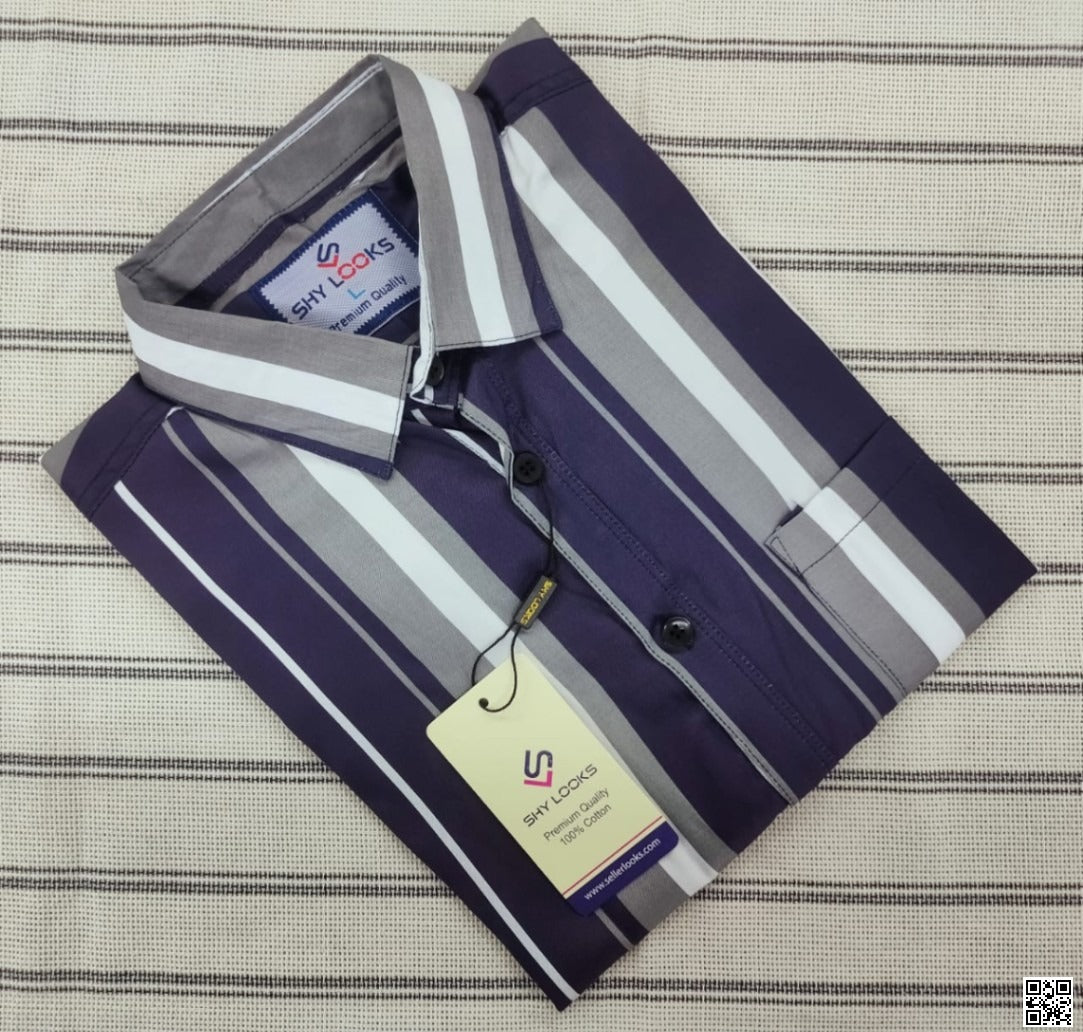 Cotton Full Sleeve Check Shirt